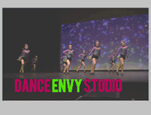 Tablet Screenshot of danceenvystudio.com
